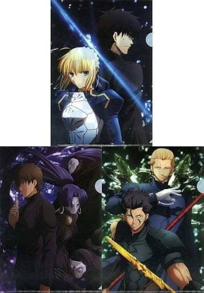 Amazon.co.jp: クリアファイル FGO Fate/Zero ローソンHMV限定 3